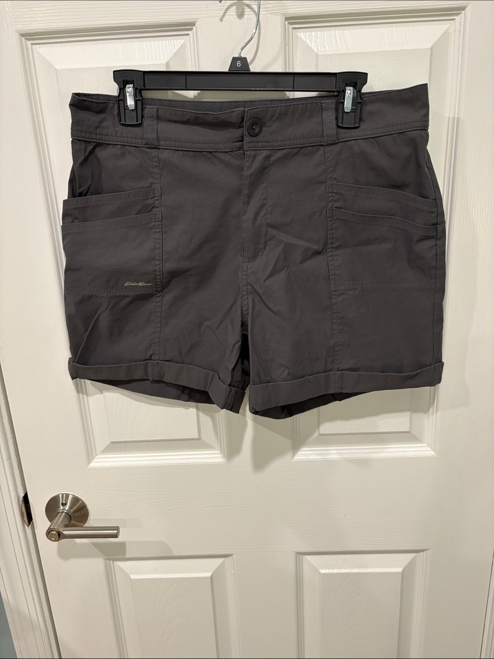 Eddie Bauer Lightweight Women's Gray Outdoor Shorts